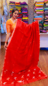Pineapple matka silk Saree