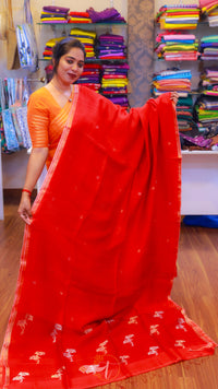 Pineapple matka silk Saree