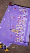 Flower Embroidery Saree