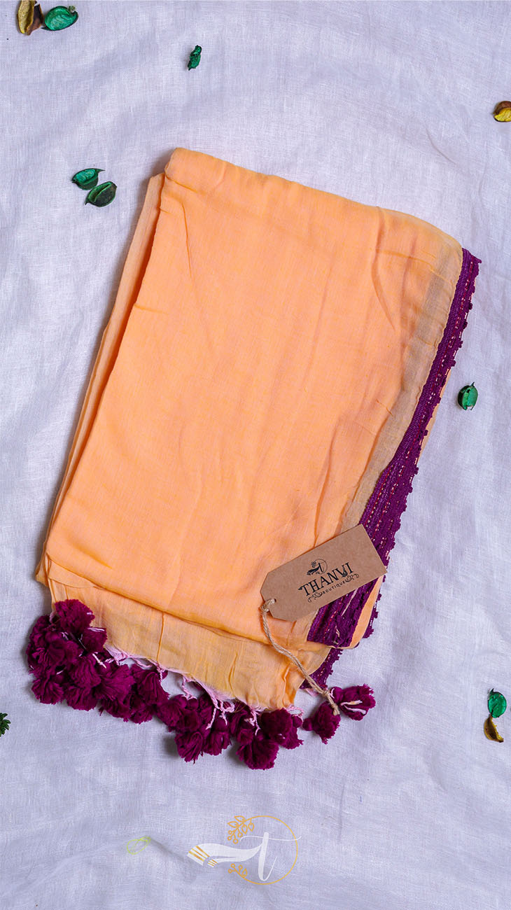 Lace Border Saree