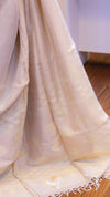 Chanderi Linen Saree