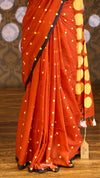 Premium Polka Dot Saree