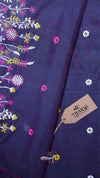 Flower Embroidery Saree