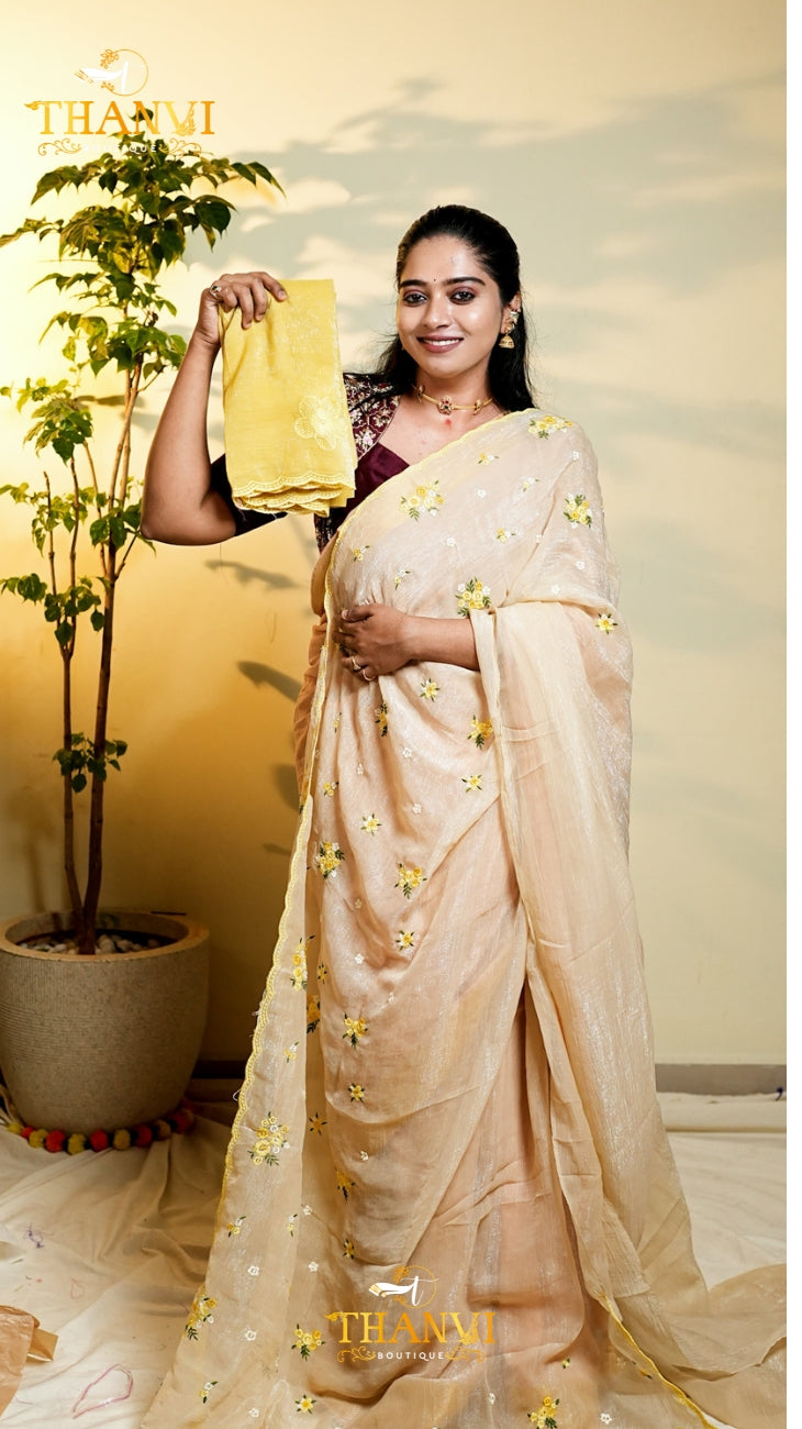 Embroidery Designer Saree