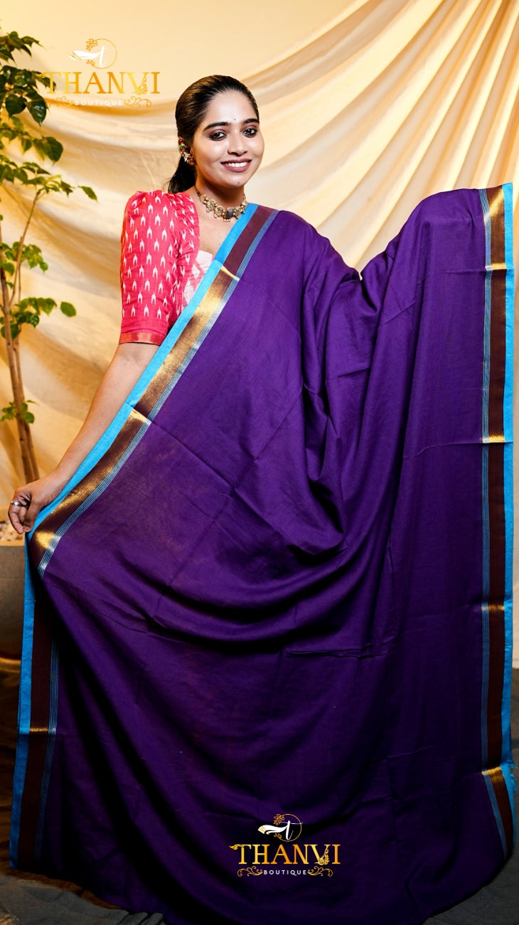 String Border Saree