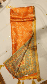 Premium Floral Print Saree
