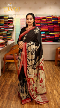 Luxury  Kalamkari Saree