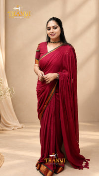 String Border Saree
