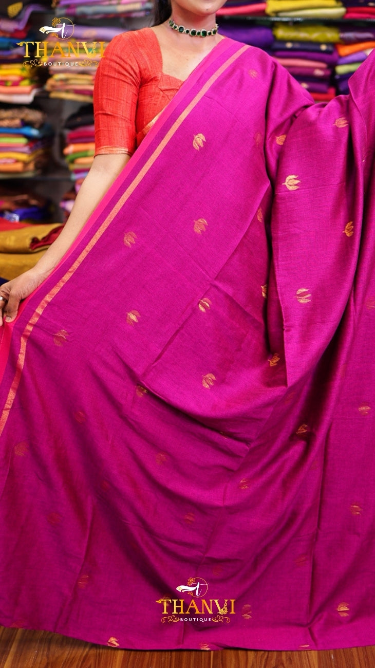 Mashru Silk Cotton Saree