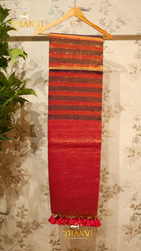 Linen Sequence Saree