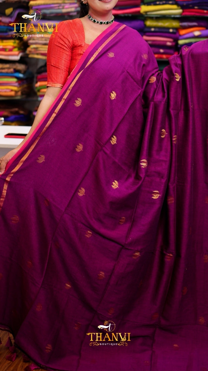 Mashru Silk Cotton Saree
