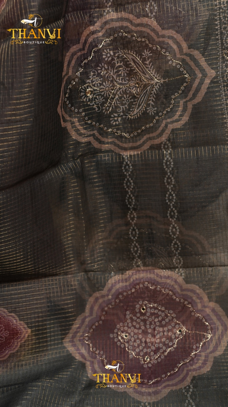 Kota Zardosi Work Saree