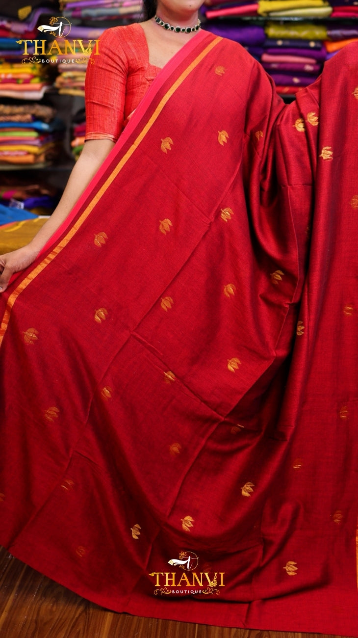 Mashru Silk Cotton Saree