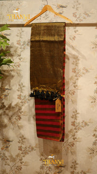 Linen Sequence Saree
