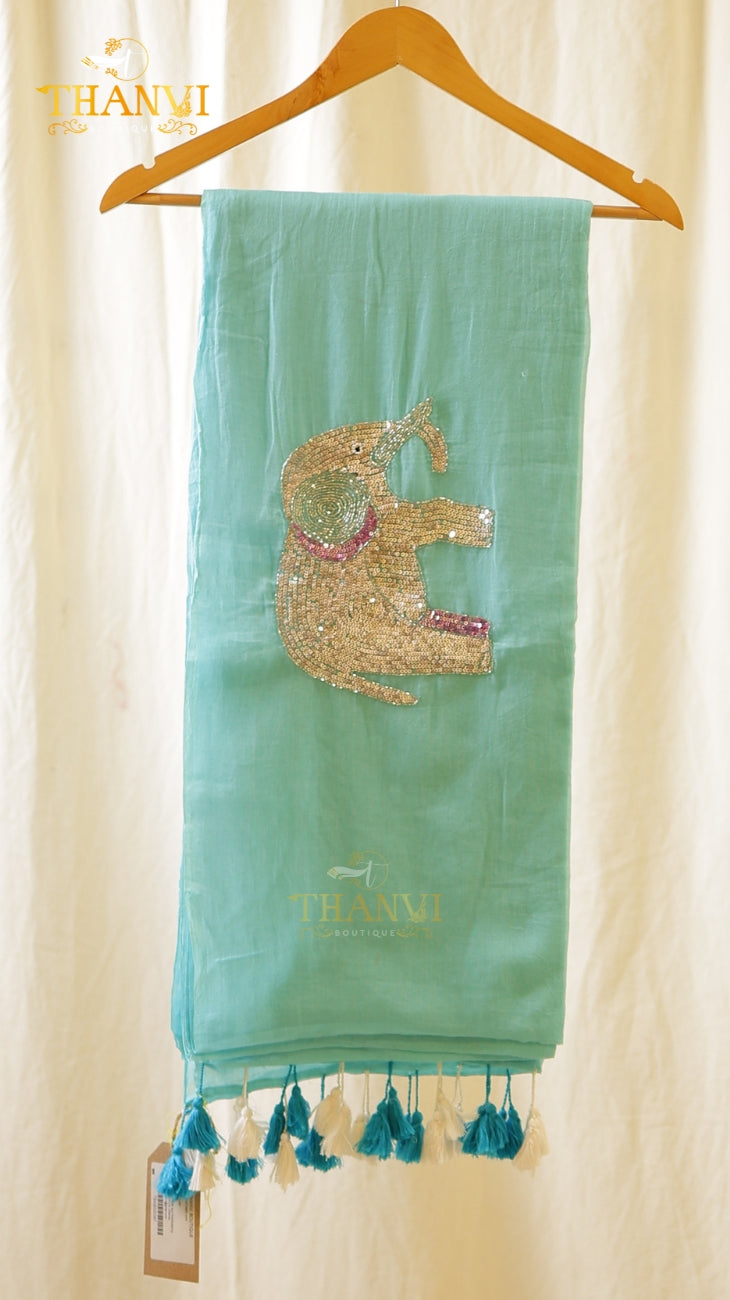 Customised  Modal Cotton Saree