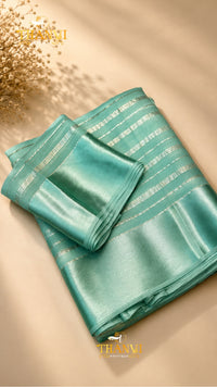 Crushed Satin Saree