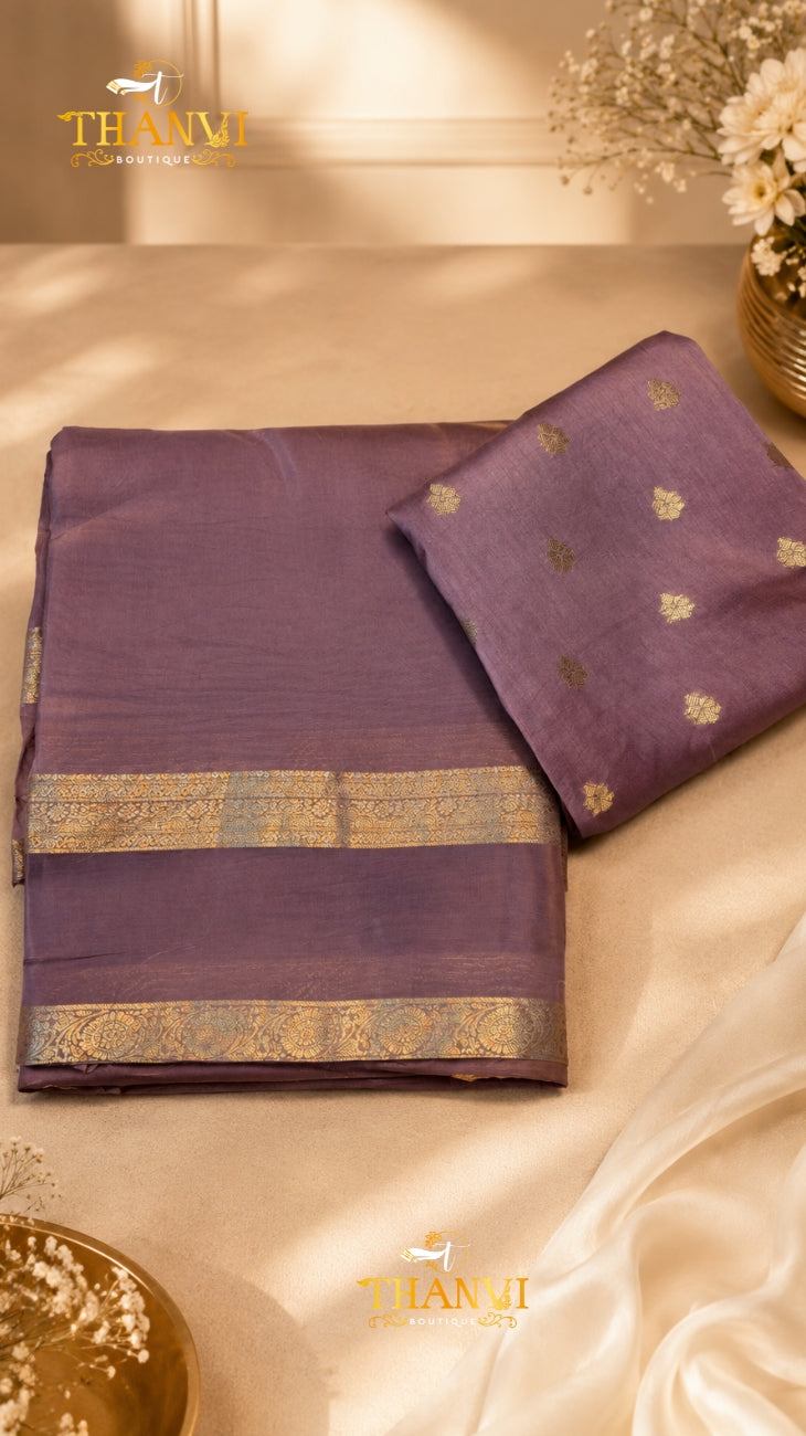 Double Layer Mysore Silk saree