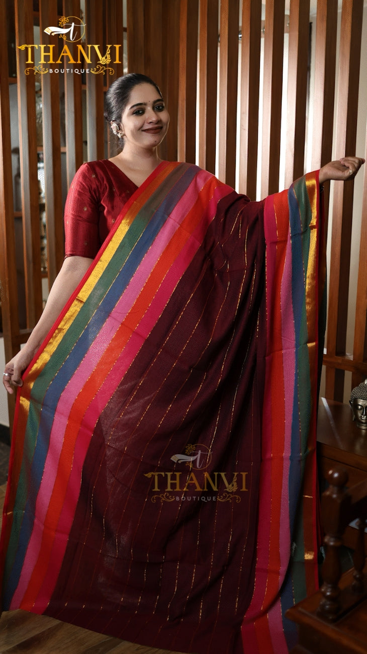 Popstick Stripes Saree