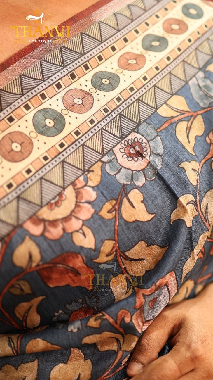 Jayashree Kalamkari saree