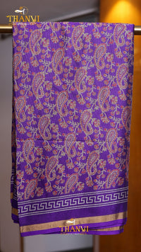 Premium Floral Print Saree