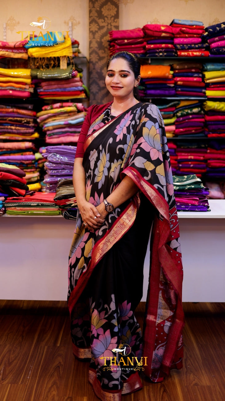 Temple Silk Saree