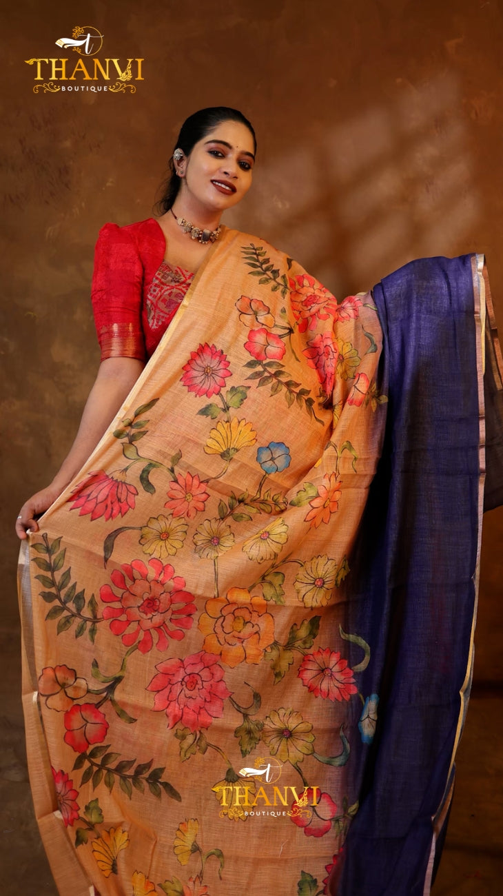 Chanderi Cotton Saree