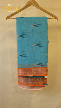 Cotton Ikkath saree