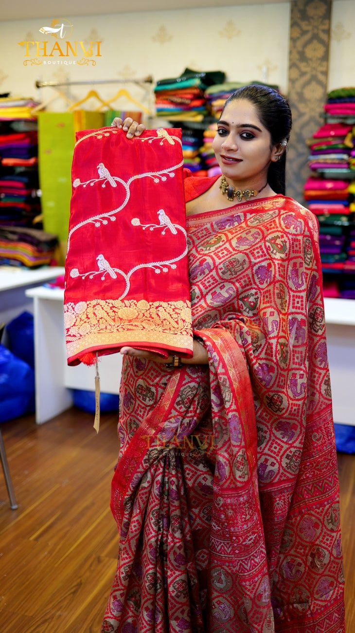 Kanjivaram Uppada Silk