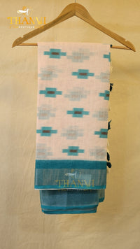 Cotton Ikkath saree