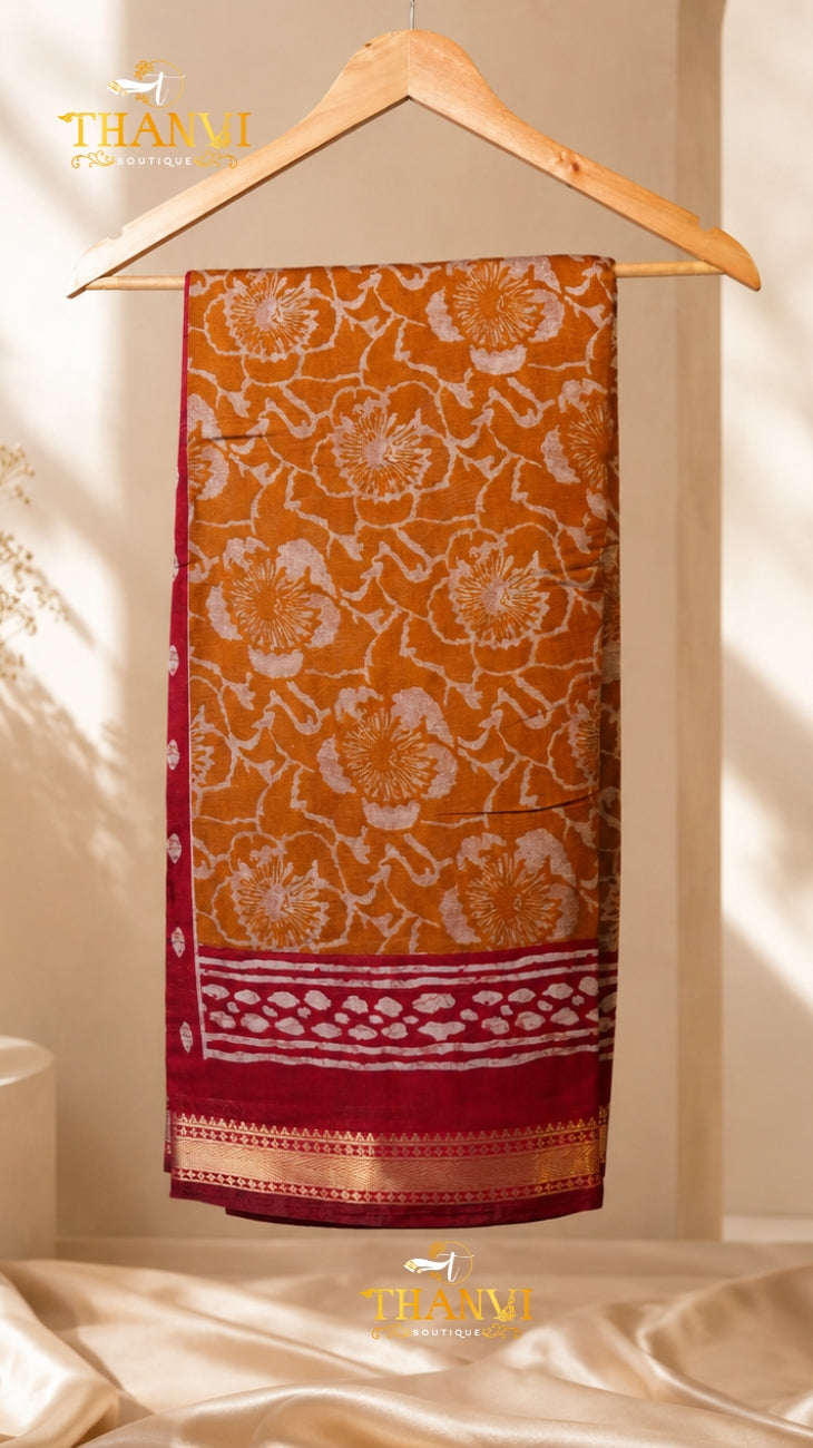 Butter silk Saree