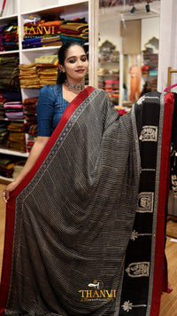 Premium Ajarkh Modal Saree