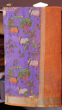 Kota Weaved Cotton Saree