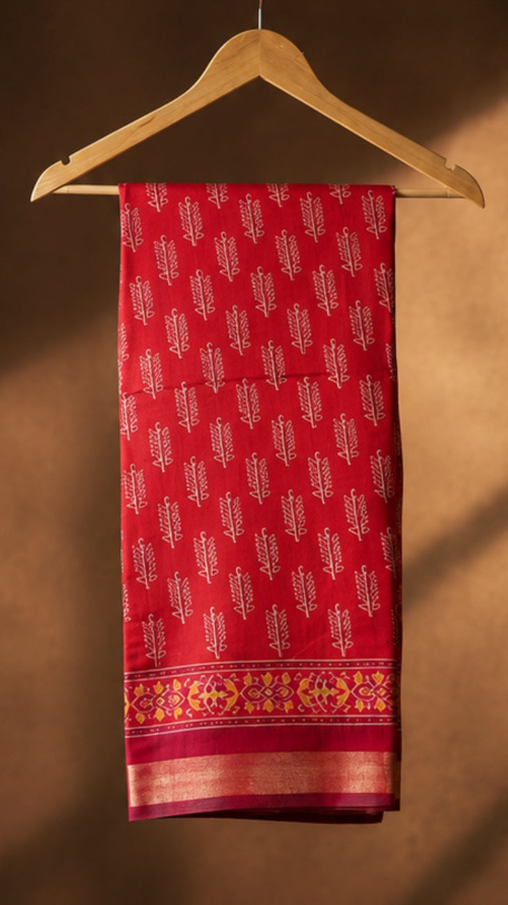 Swiss cotton  Saree