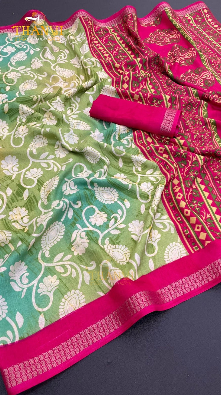 Mulberry Soft Silk Saree