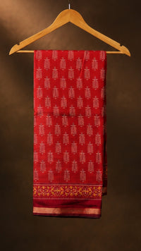 Swiss cotton  Saree