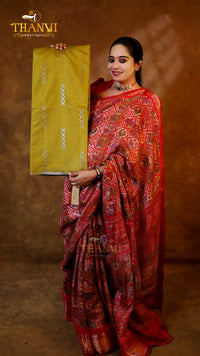 Tussar Cotton Saree