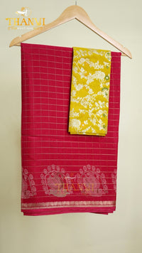 Chandramuki Checks Saree