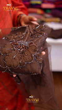 Premium Satin Saree