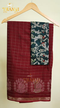 Chandramuki Checks Saree