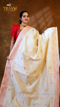 Tussar Cotton Saree