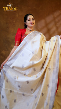 Tussar Cotton Saree