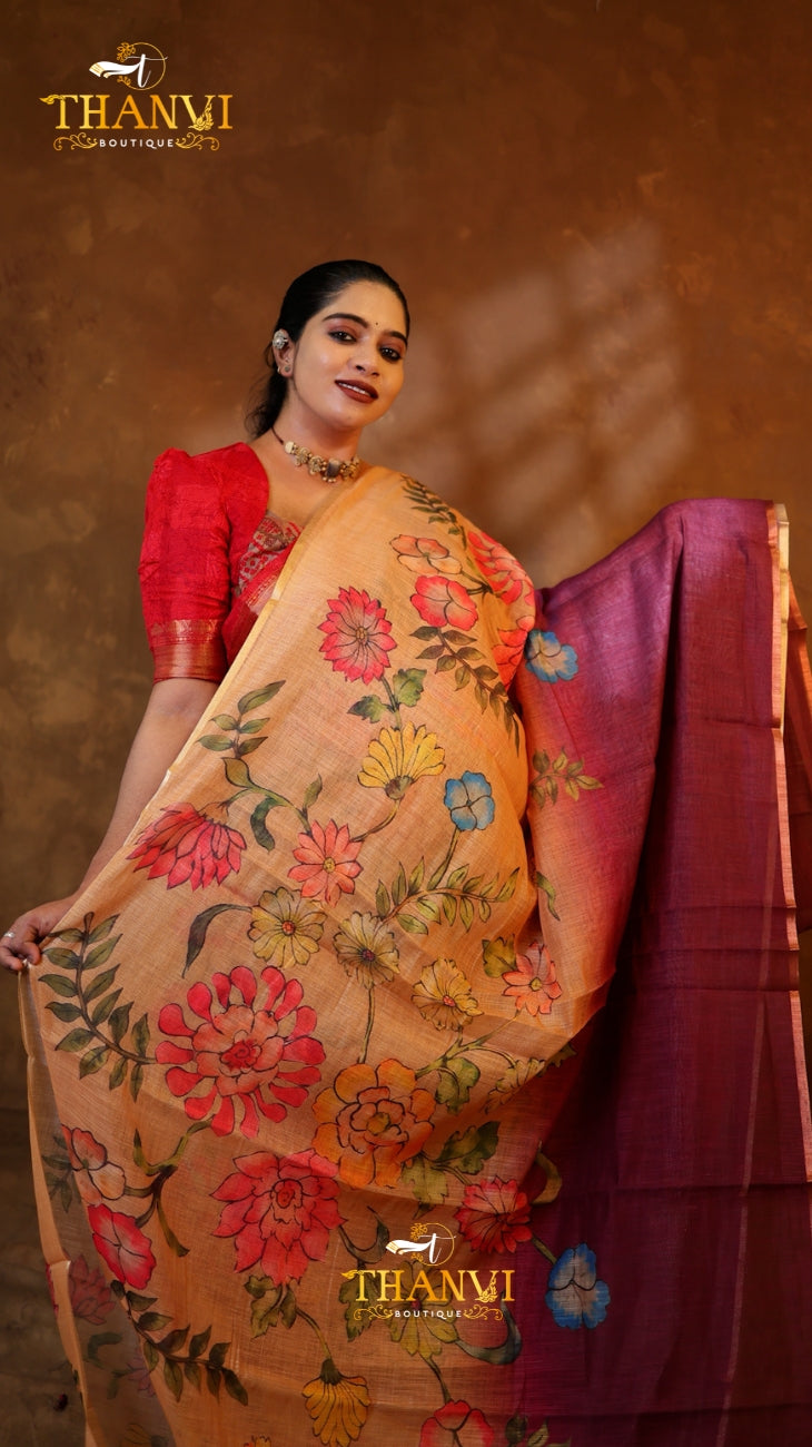 Chanderi Cotton Saree