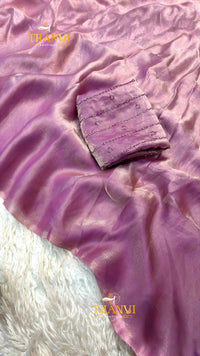 Georgette Embroidery Saree