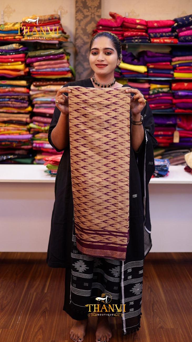 Modal Ikkath Cotton Saree