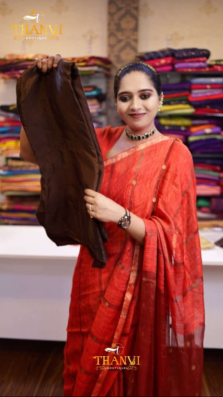 Premium Satin Saree