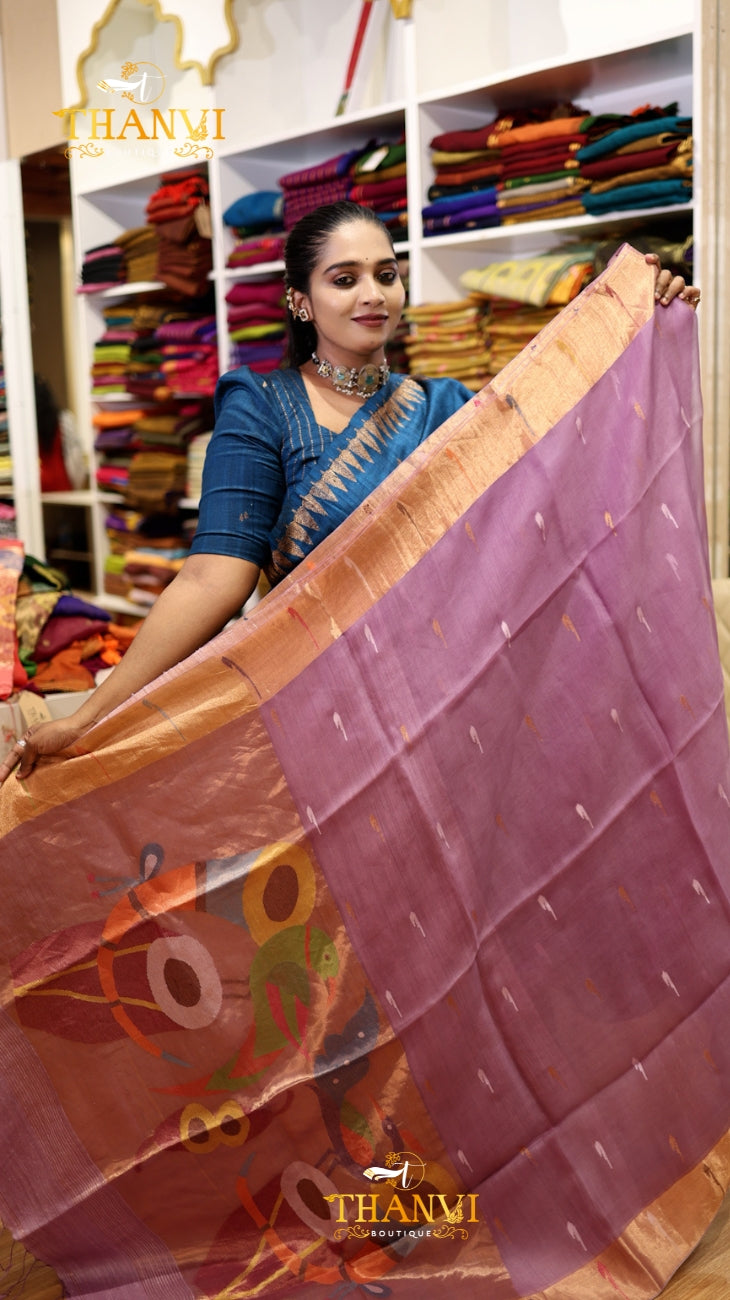 Tissue Matka Saree