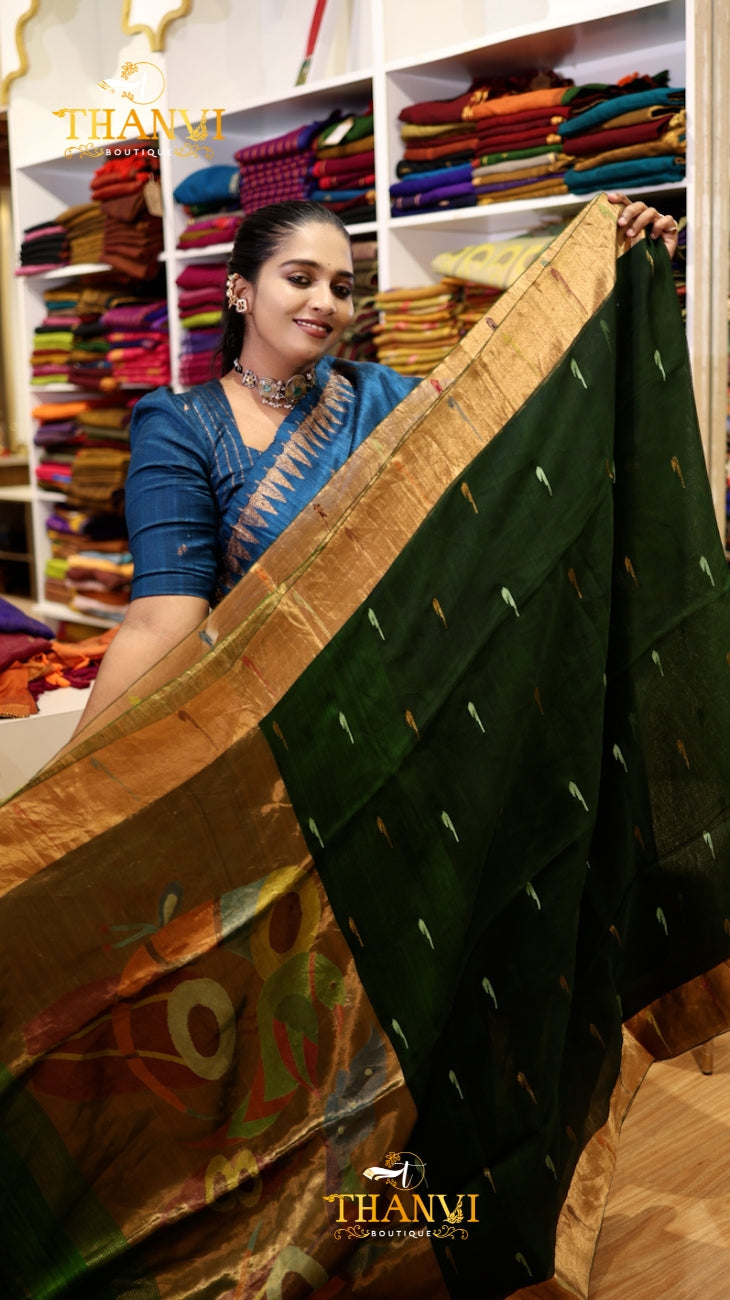 Tissue Matka Saree