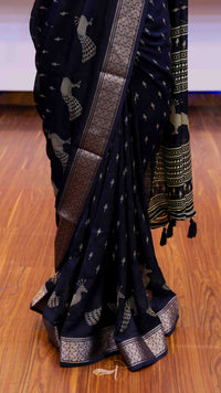 Banarasi Peacock Saree