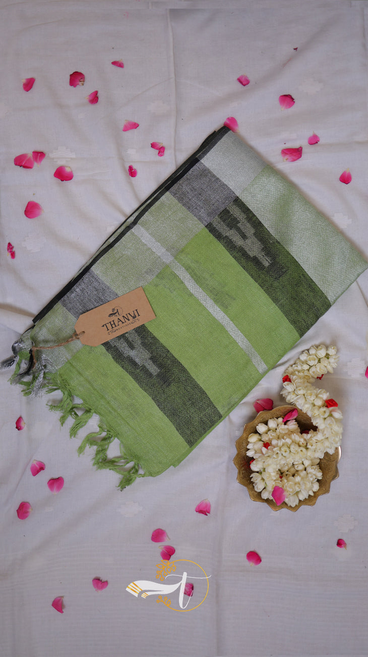 Linen Butta Saree