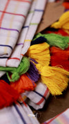 Popstick Checks Saree